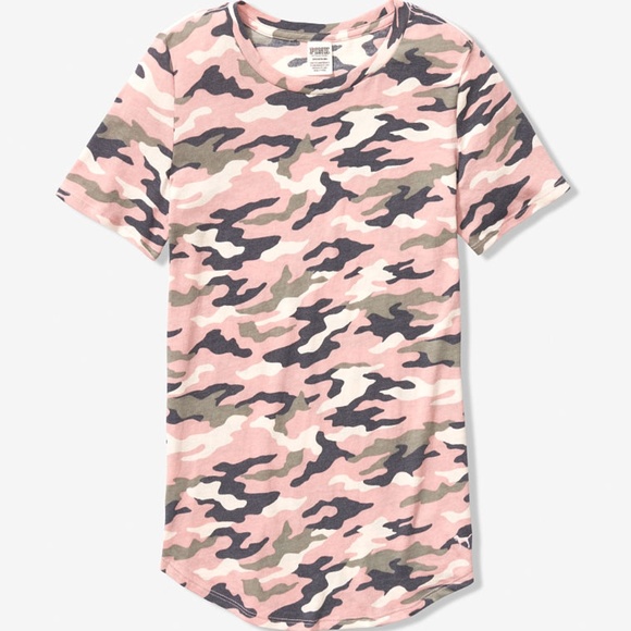 PINK Victoria's Secret Tops - New Pink Perfect Crew Tee